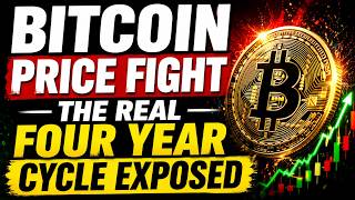 Bitcoin Price Fight,The Real Four Year  Cycle Exposed!