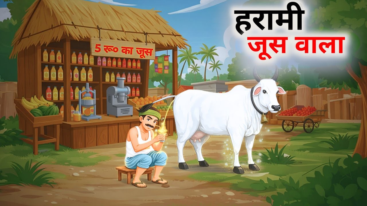 हरामी जूस वाला || Nonsense Juice Boy || Shorr Toons