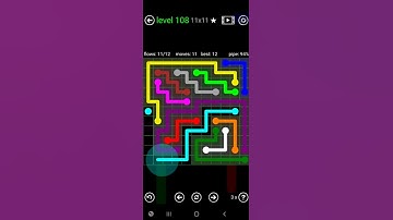 How To Solve Flow Free Premium 11x11 Mania Level 108 Hard Board Walk Through Solution Walkthrough