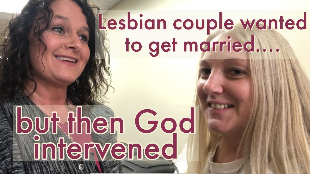 Lesbian couple wanted to get married but then God intervened! image photo