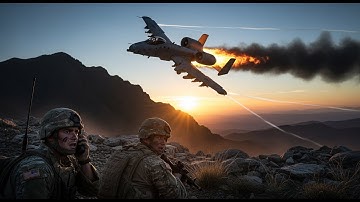 No One Answered Their Calls — Until Her A-10 Screamed Back Over the Ridge in Flames.