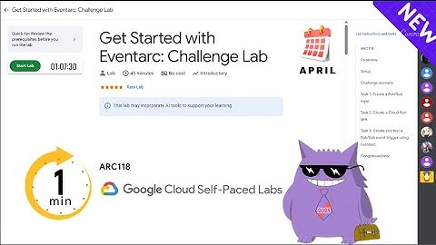 Get Started with Eventarc: Challenge Lab  | #2025 | #ARC118 |#qwiklabs |Solution