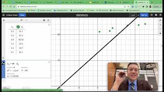 Linear Regression with Desmos