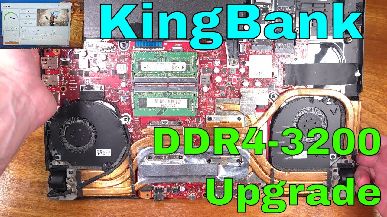 KingBank 32gb DDR4-3200 SO-DIMM Upgrade - YouTube