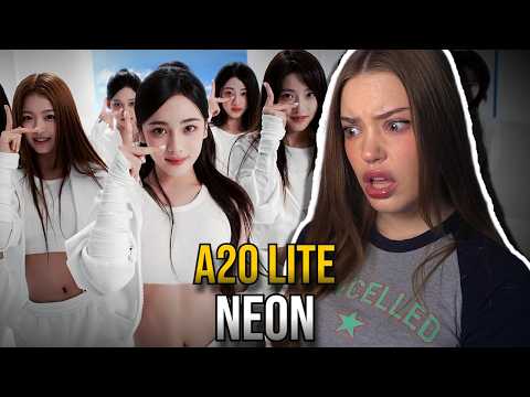 F(X)'S BABY SISTER?! I A2O LITE 'NEON' MV REACTION
