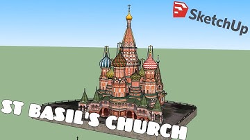 Sketchup 2017 St Basil