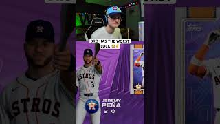 BRO HAS THE WORST LUCK 😭✌️ #mlbtheshow26 #mlbtheshow #mlb #playful #funny