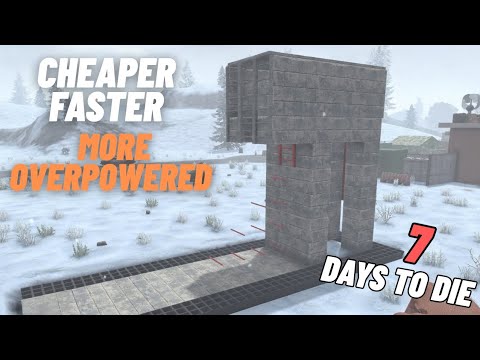 7 Days to Die 2.4: Cheap and Powerful Permanent Horde Base Building Guide