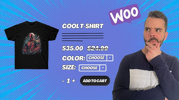 Woocommerce Variable Product - Step By Step! (2024)