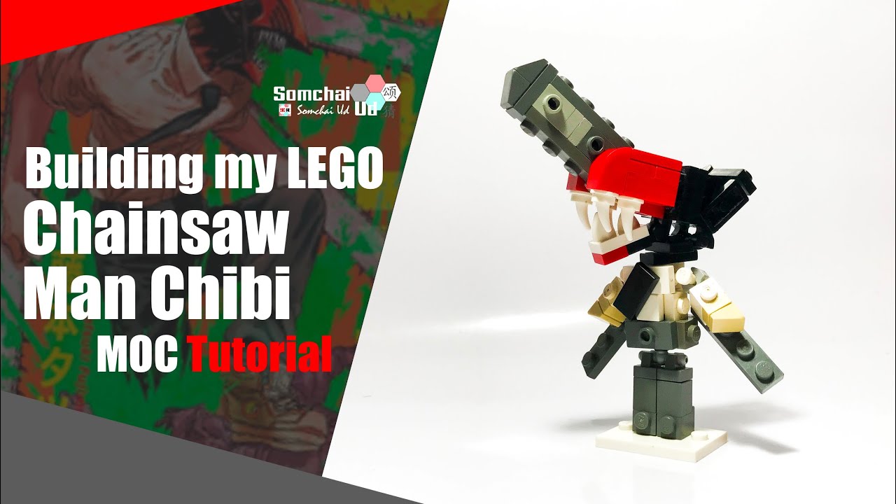 LEGO MOC Chainsaw Man LEGO Brickheadz MOC ~ Power by tobi_brickz