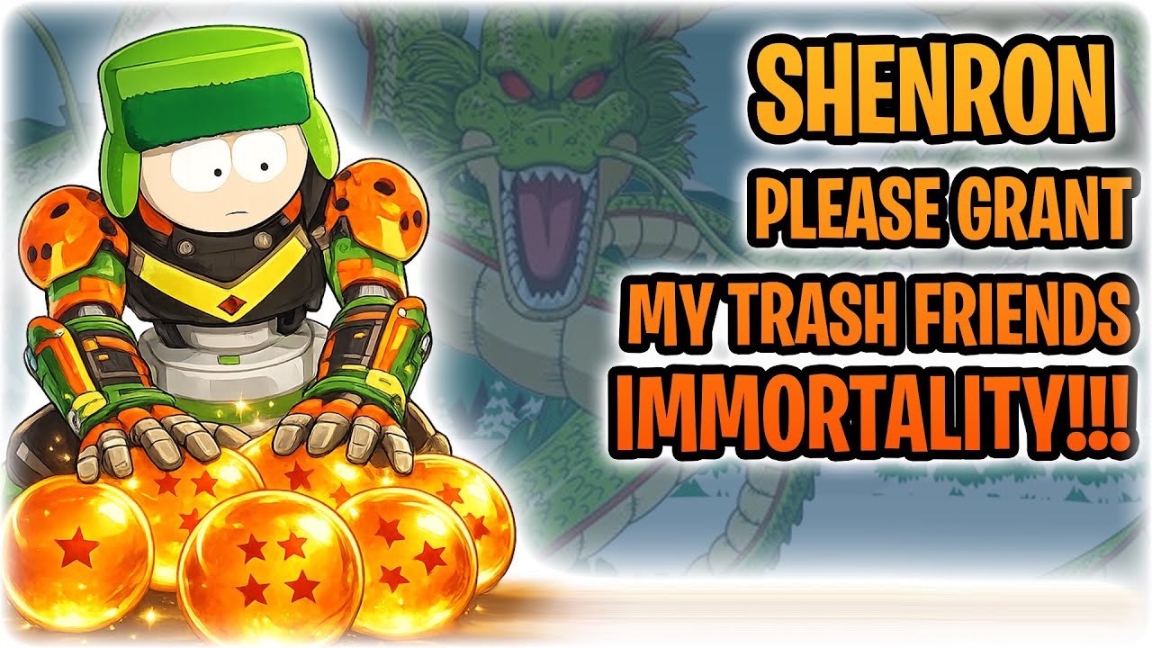 Fortnite X DBZ wishing back all my friends for revenge!!!