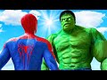 THE INCREDIBLE HULK VS THE AMAZING SPIDER-MAN - SUPER EPIC BATTLE | KjraGaming