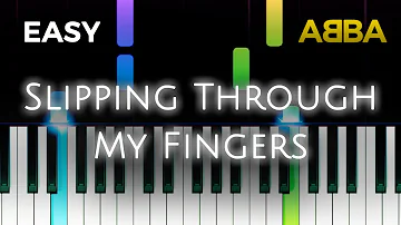 ABBA - Slipping Through My Fingers - EASY Piano TUTORIAL by Piano Fun Play