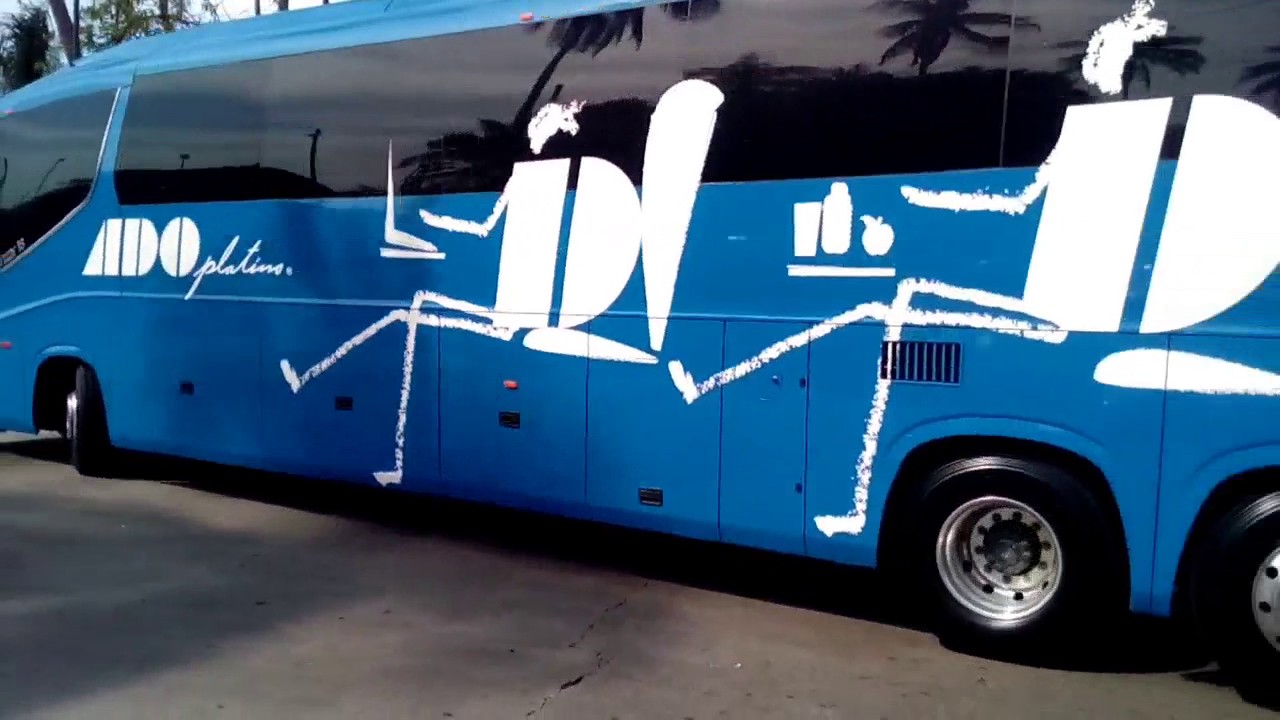 ADO PLATINO IRIZAR I8//M-B SALIENDO DE VERACRUZ (CAVE) - YouTube