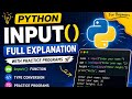 How to Take User Input in Python | Python Series #3