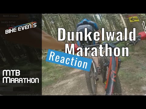 MTB Rennen Reaction Dunkelwald Marathon im Bikepark Rabenberg | Treibjagd im Dunkelwald