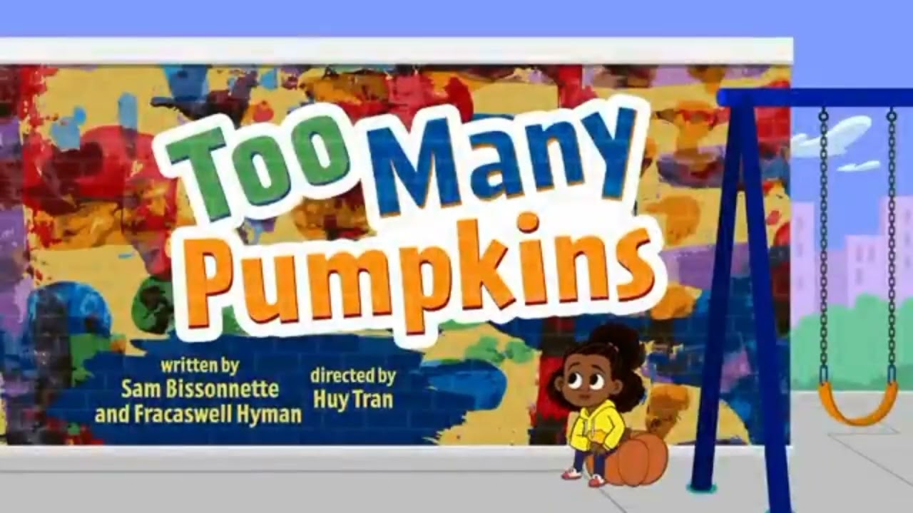 Lyla in the Loop: | Too Many Pumpkins Title Card 