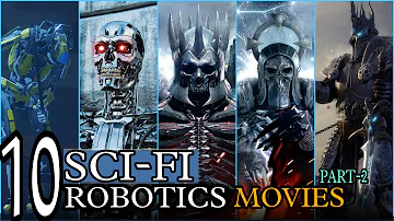 TOP 10 Best Sci-fi Robotics Movies in "HINDI DUBBED" | Part-2 | Hollywood Movies | Review Boss