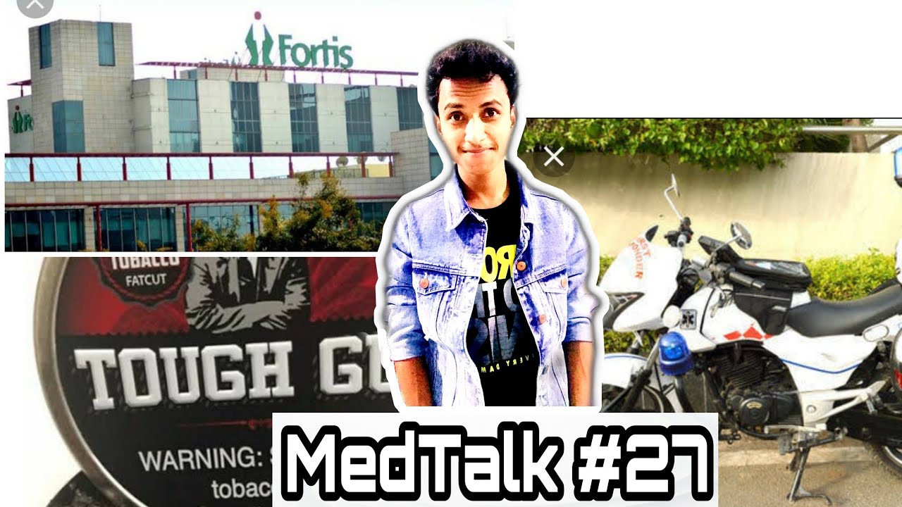 MedTalk #27 - Fortis Swine Flu Case,Bike Ambulance,Smokeless Tobacco,National Cancer Institute