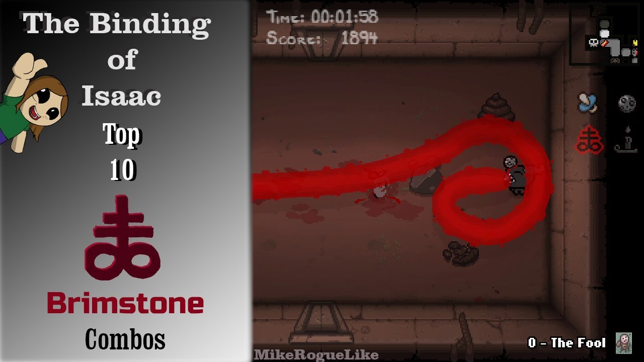 The Binding of Isaac Top 10 Brimstone Combos