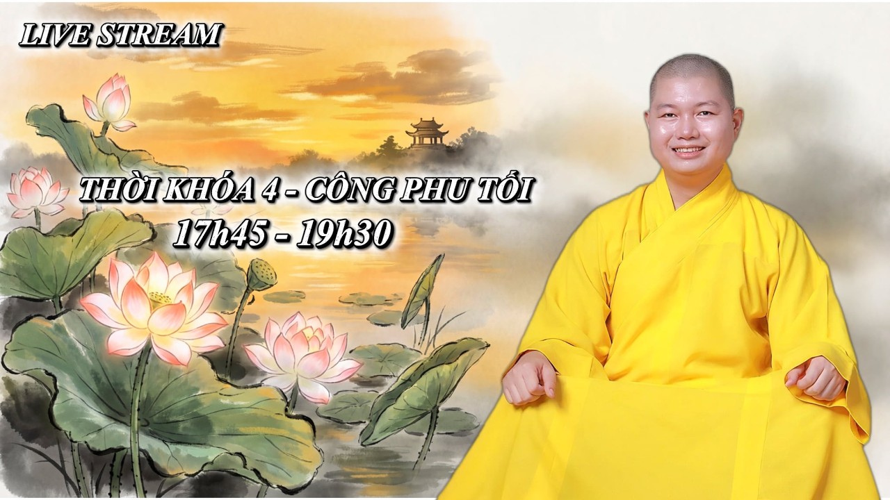 🎥🔴Trực Tiếp: THỜI KHOÁ TU TỐI :17h45 – 19h30 . ĐẠI TÒNG LÂM - PHÚ MỸ - BÀ RỊA -VŨNG TÀU