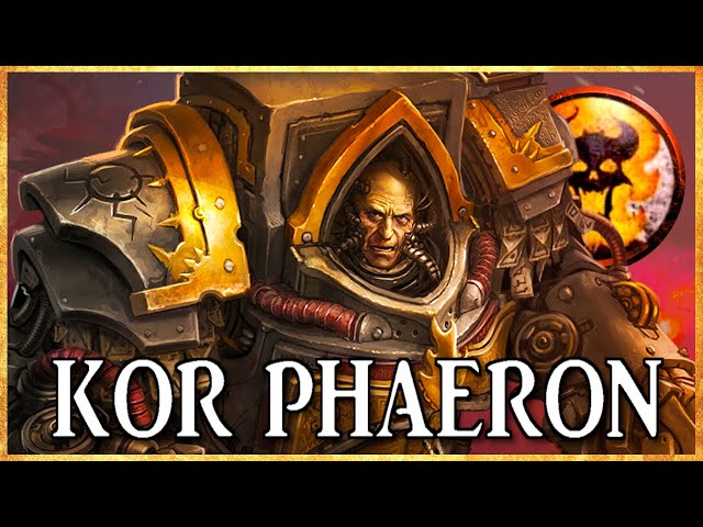 KOR PHAERON - Dark Cardinal | Warhammer 40k Lore class=