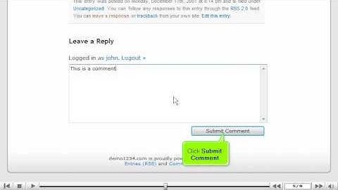 How to add a comment in WordPress | Tutorial