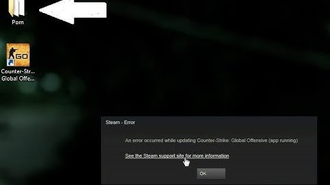 Steam Fix : An error occurred while updating  (app running )