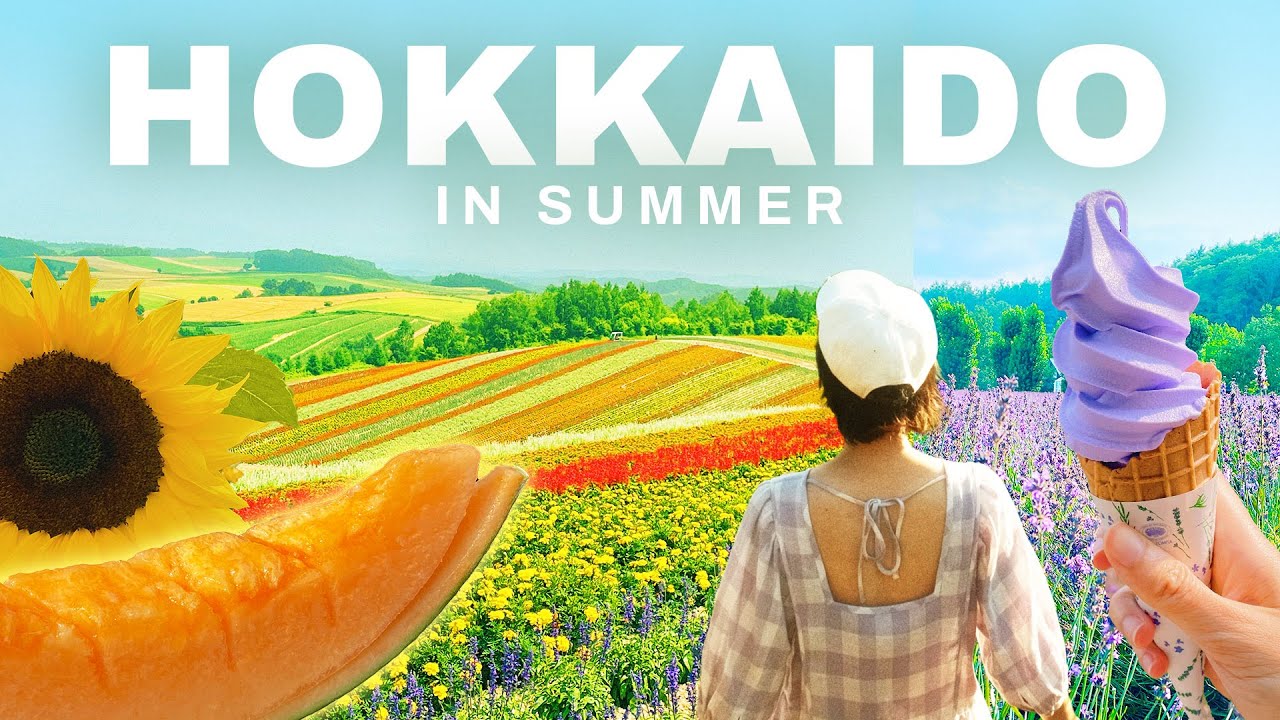 【Subtitle】Summer in Hokkaido 🌻 7 days, 6 nights
