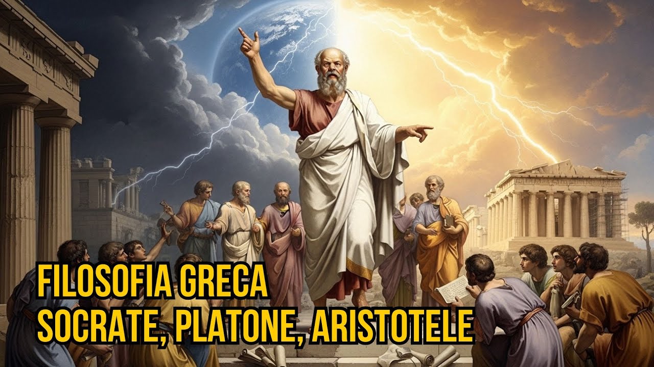 Filosofia greca: Socrate, Platone, Aristotele — Una Storia per Dormire
