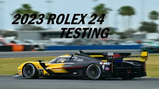 2023 Rolex 24 Roar Testing at Daytona