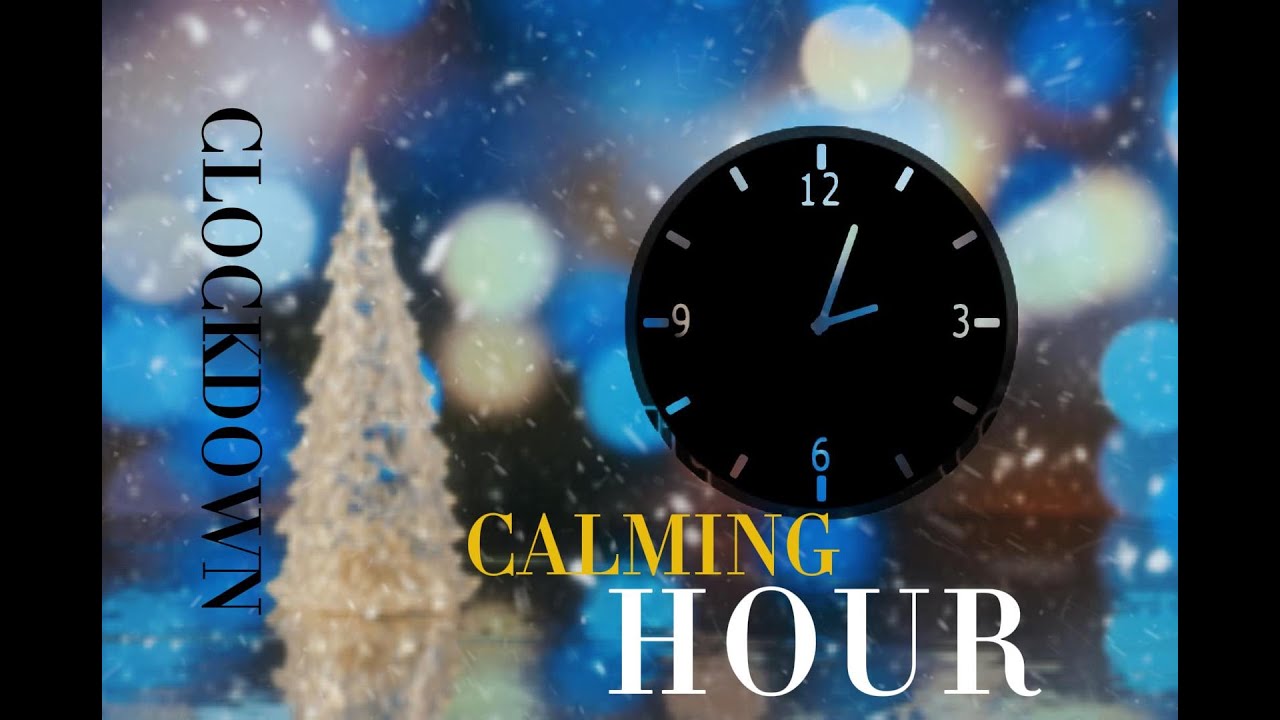 ONE HOUR CLOCK Beautiful Relaxing Music for Stress Relief Calming Music Fairy Music World