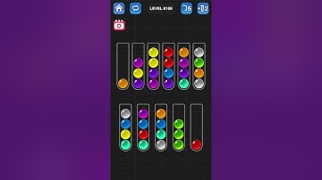 Ball Sort Puzzle by Guru Game: Levels 6166, 6167, 6168, 6169, 6170
