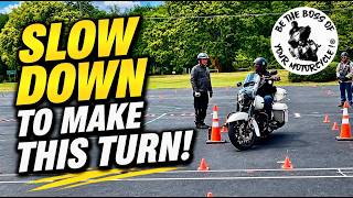 Slow Down First! Tight Turns Will Become Much Easier On Your Motorcycle!