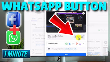 Hoe voeg ik een WhatsApp-knop toe aan een Facebook-bericht?