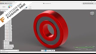 Fusion 360 Rear Hub Bearing