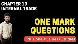 PLUS ONE BUSINESS STUDIES IMPORTANT ONE MARK QUESTIONS /CHAPTER 10 MCQ / PLUS LEARN screenshot 2