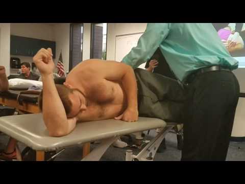 3) Flexion Mobilization/Oscillation (side lying)