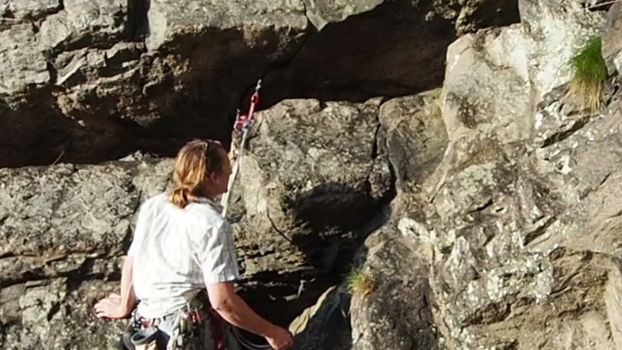 Quick Clip, Trad Nut Placement Fail YouTube