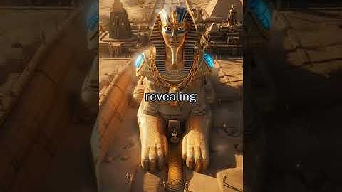 Secrets of the Sphinx: Unraveling Ancient Mysteries #greatsphinx #ancientegypt #archaeology