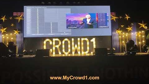 CROWD 1  THÔNG TIN MỚI TỪ NHÀ SÁNG LẬP FOUNDER MR FONAS