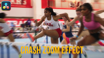 Crash zoom Tutorial for DaVinci Resolve