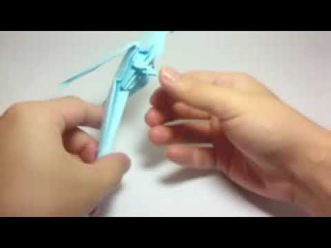 Membuat burung kakak tua  dari kertas  origami YouTube