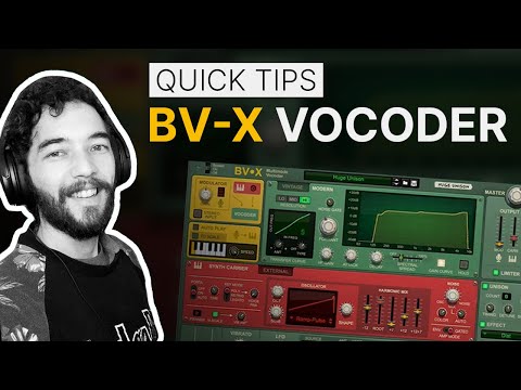 Using the BV-X Multimode Vocoder in modern pop vocal productions