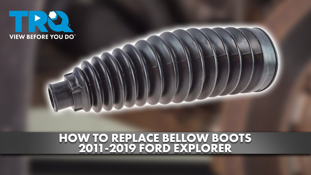 How to Replace Bellows Boot 20112019 Ford Explorer YouTube