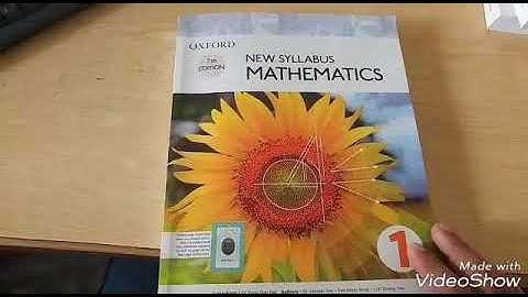 Mathematics book 1 7th edition oxford