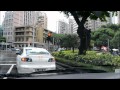 Taxi drive-Macau downtown