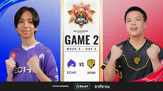 MPL PH S13 - W3D2 - ECHO vs APBR - GAME 2