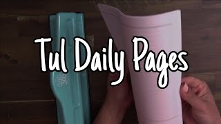 Functional Plan With Me | Mid-March Planner Switch | Daily on Two Pages | Tul Hourly Planner