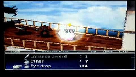 Final Fantasy VII - Ultimate Weapon one hit kill!